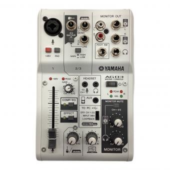 YAMAHA (ヤマハ) ミキシングコンソール AG03