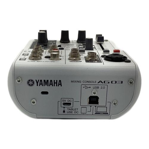 YAMAHA (ヤマハ) ミキシングコンソール AG03