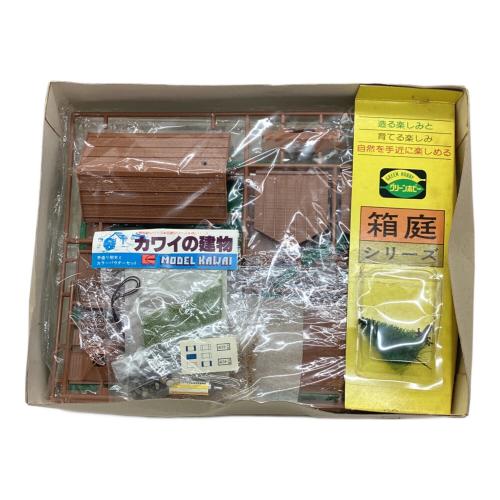 グリーンホビー 山の温泉宿 プラモデル 箱庭シリーズ