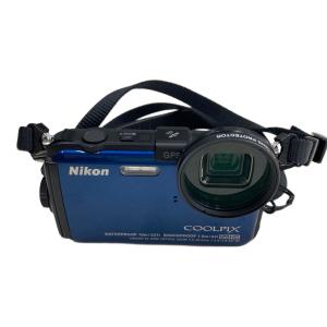 Nikon (ニコン) コンパクトデジタルカメラ COOLPIX AW100 ブルー