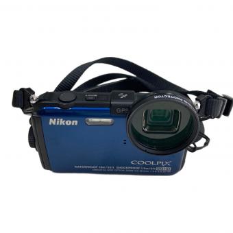 Nikon (ニコン) コンパクトデジタルカメラ COOLPIX AW100 ブルー