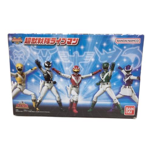BANDAI (バンダイ) SHODO SUPER 超獣戦隊ライブマン プレミアムバンダイ限定 フィギュア