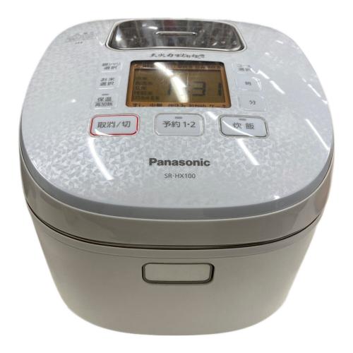 Panasonic (パナソニック) IH炊飯ジャー SR-HX100 2021年製 使用感有