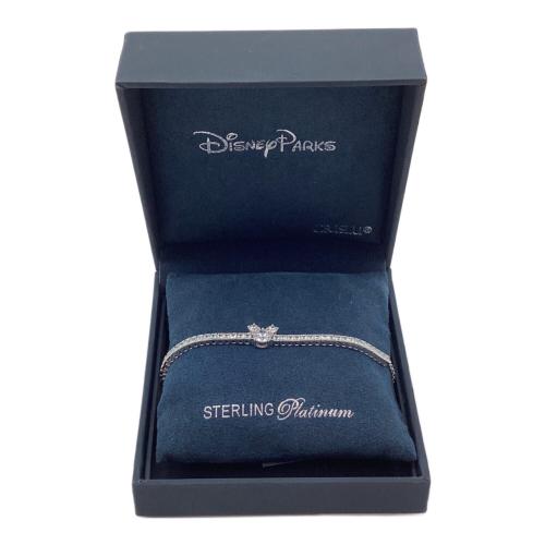 Disney PARKS (ディズニーパーク) ストーンブレスレット ディズニーグッズ STERLING Pratinum