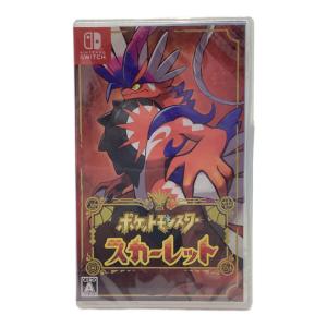 任天堂 (ニンテンドウ) ポケットモンスター スカーレット Nintendo Switch用ソフト CERO A (全年齢対象)