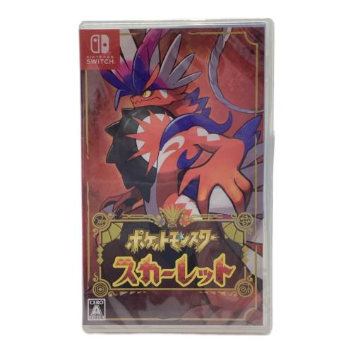 任天堂 (ニンテンドウ) ポケットモンスター スカーレット Nintendo Switch用ソフト CERO A (全年齢対象)