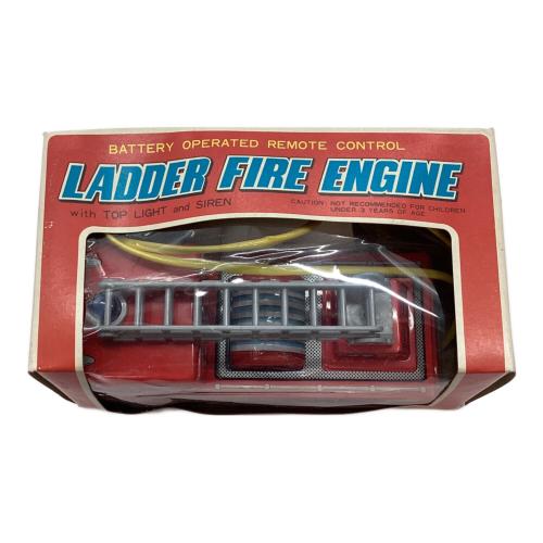 Asahi (アサヒ) LADDER FIRE ブリキ消防車