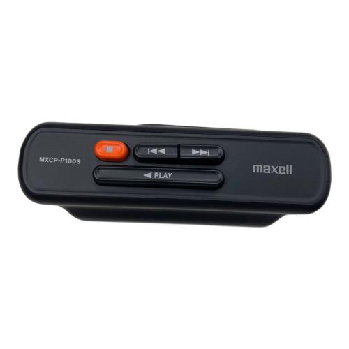 MAXELL (マクセル) ポータブルカセットプレーヤー MXCP-P100SBK