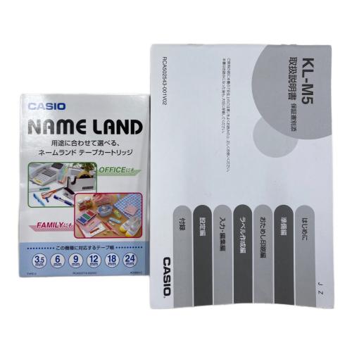 CASIO (カシオ) テプラ KL-M5