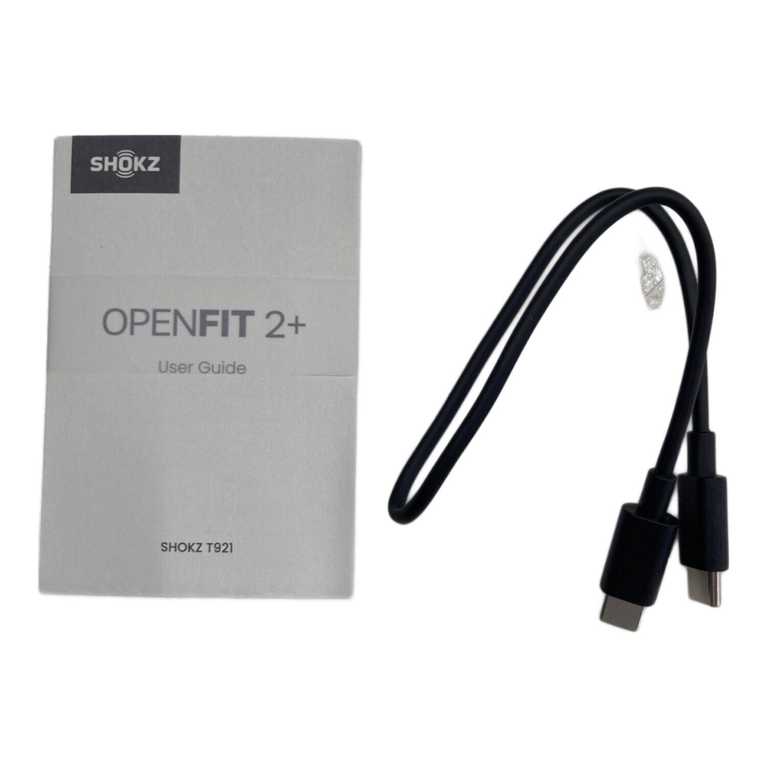 SHOKZ (ショックス) ワイヤレスイヤホン OPENFIT2＋｜トレファクONLINE