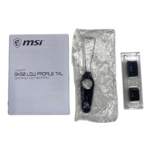 msi (エムエスアイ) キーボード gk50