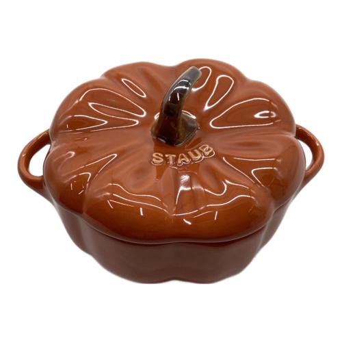 Staub (ストウブ) 両手鍋 ブラウン セラミックパンプキンココット