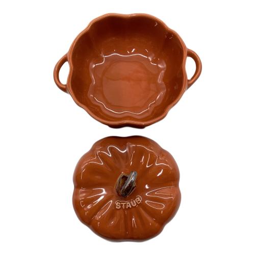 Staub (ストウブ) 両手鍋 ブラウン セラミックパンプキンココット