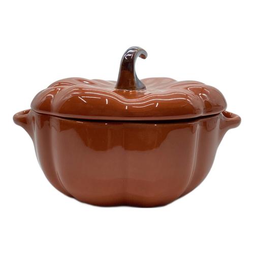 Staub (ストウブ) 両手鍋 ブラウン セラミックパンプキンココット