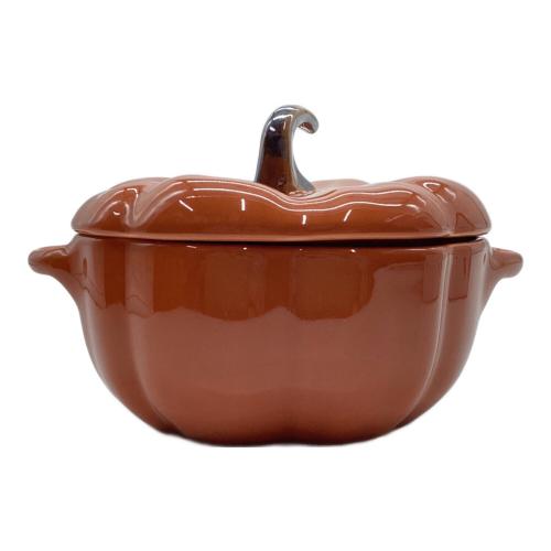 Staub (ストウブ) 両手鍋 ブラウン セラミックパンプキンココット