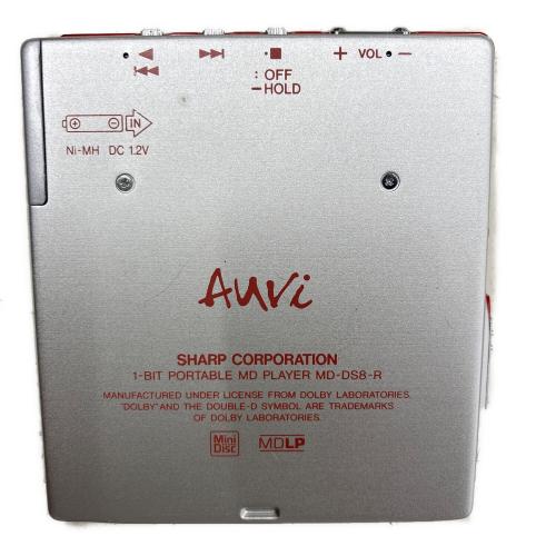 ジャンク SHARP MD-DS8-R ポータブルMDプレイヤー 本体 リモコン SHARP (シャープ) MDプレーヤー MD-DS8-R｜トレファクONLINE