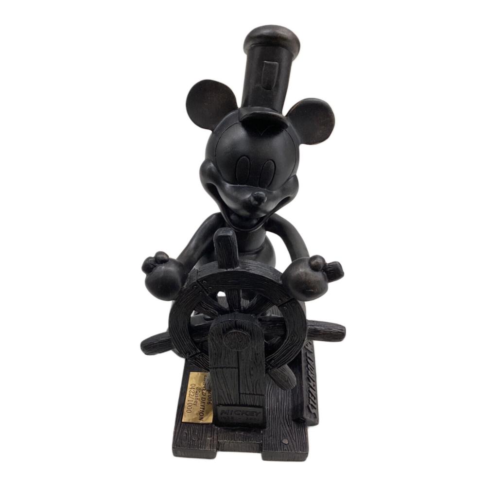 ⭐︎希少　当時物　蒸気船ウィリーミッキーマウス　特大フィギュア　台座付き　廃盤 DISNEY (ディズニー) 蒸気船ウィリー ミッキーマウス フィギュア