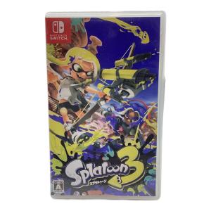 任天堂 (ニンテンドウ) スプラトゥーン3 Nintendo Switch用ソフト CERO A (全年齢対象)