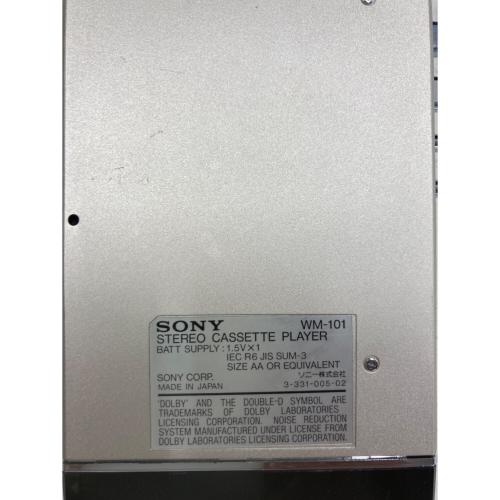 SONY WALKMAN WM-101