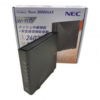 パソコン【特定販路品】 ルーター NEC 3000D4AX