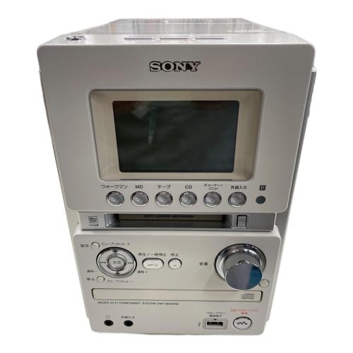 SONY (ソニー) CD/MDコンポ HCD-M35WM 2012年製