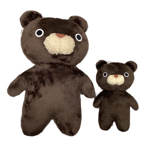 mofu mofu かたやままゆみ 寝そべり隊長／寝そべりくまセット ヌイグルミ