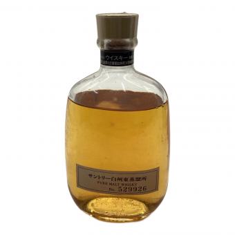 サントリー ピュアモルトウイスキー 白州東蒸留所 ジャパニーズウイスキー 300ml