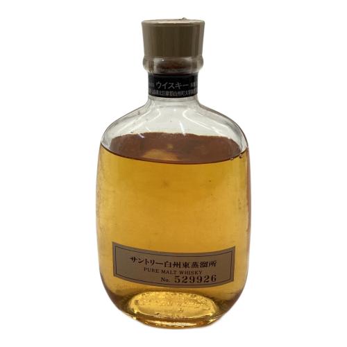 サントリー ピュアモルトウイスキー 白州東蒸留所 ジャパニーズウイスキー 300ml
