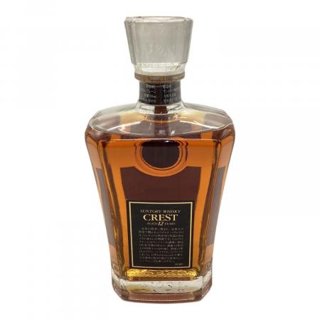 サントリー クレスト ジャパニーズウイスキー 12年 700ml｜トレファク