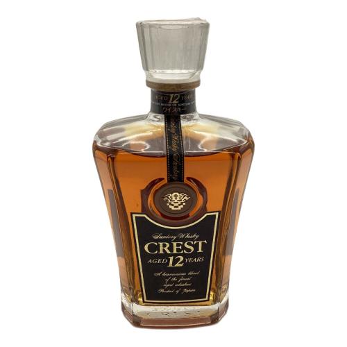 サントリー クレスト ジャパニーズウイスキー 12年 700ml
