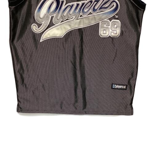 players69 (-) バスケットボールユニフォーム メンズ SIZE 2XL ブラック×グレー