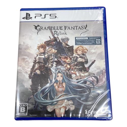cygames (サイゲームズ) GRANBLUE FANTASY： Relink Deluxe Edition Playstation5用ソフト CERO B (12歳以上対象)