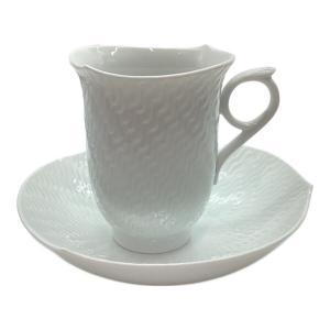 Meissen (マイセン) カップ&ソーサー 波の戯れホワイト