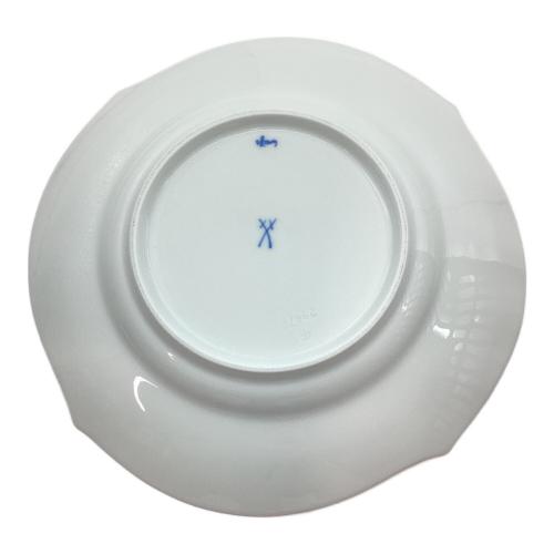 Meissen (マイセン) プレート 波の戯れホワイト