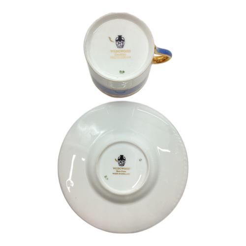 Wedgwood (ウェッジウッド) デミタスカップ&ソーサー ユーランダー・パウダーブルー