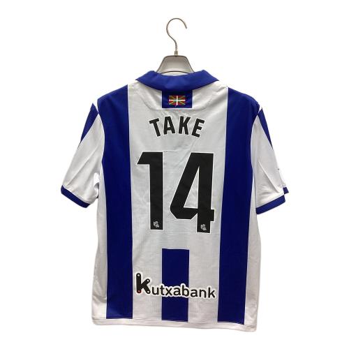 macren サッカーユニフォーム レアルソシエダ メンズ SIZE XL ホワイト×ブルー