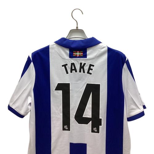 macren サッカーユニフォーム レアルソシエダ メンズ SIZE XL ホワイト×ブルー