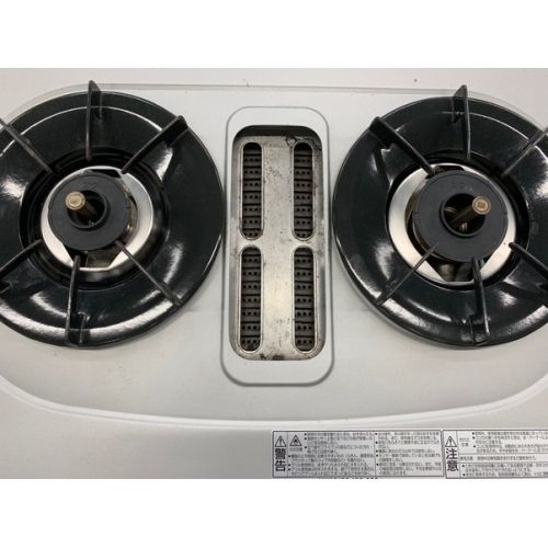 Paloma (パロマ) 2011年製　都市ガステーブル IC-320SF-3R 2011年製 水あり片面焼き 程度C(部分的に焦げ有り)