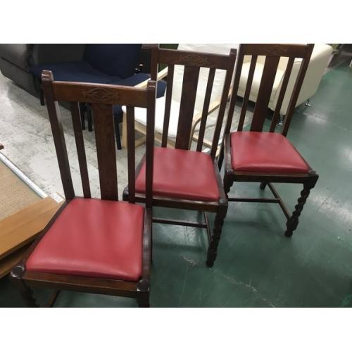 lioyds antiques ダイニング4点セット  ドローリーフテーブル