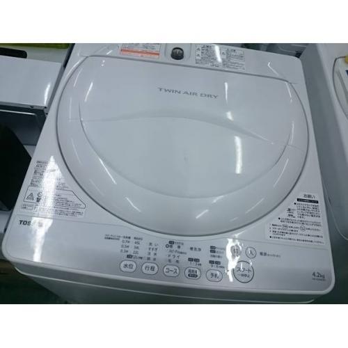 TOSHIBA 全自動洗濯機 4.2kg AW-42SM 2014年製 50Hz／60Hz