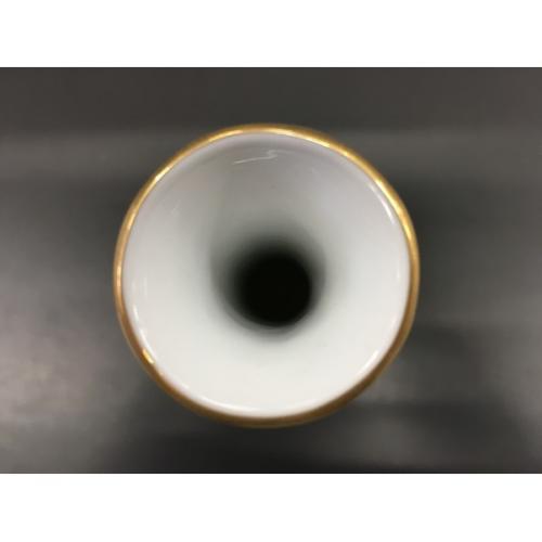 深川製磁 (フカガワセイジ) 鶴首9号花生