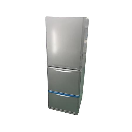 SHARP 3ドア冷蔵庫 未使用品 ファン式 SJ-W351D-S 350L 程度S(未使用品)