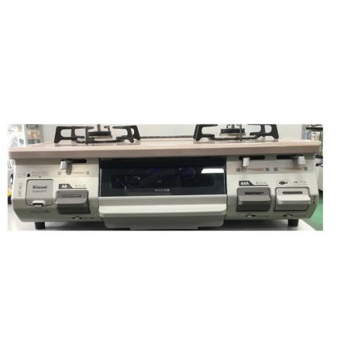 Rinnai (リンナイ) 都市ガステーブル ノーマル RT64JH-R 2016年製 水なし片面焼き ホーロー 程度C(部分的に焦げ有り)