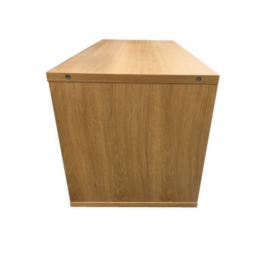 無印良品 (ムジルシリョウヒン) スタッキングキャビネット ナチュラル キャスター付