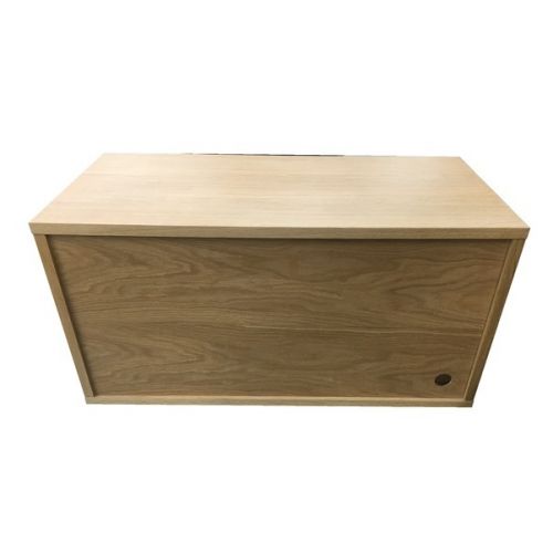 無印良品 (ムジルシリョウヒン) スタッキングキャビネット ナチュラル キャスター付