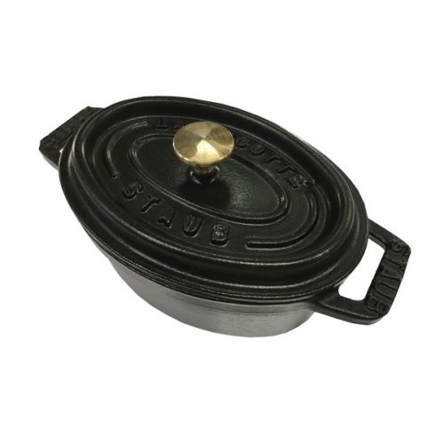 Staub (ストウブ) 11cmココットオーバル ブラック