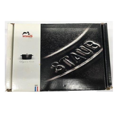 Staub (ストウブ) 11cmココットオーバル ブラック