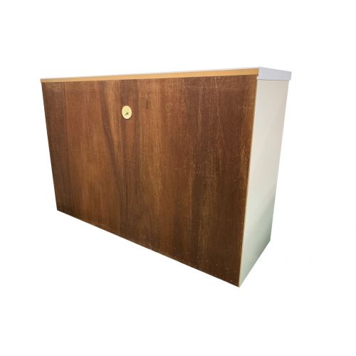 Pamouna (パモウナ) キッチンカウンター ナチュラル×ホワイト