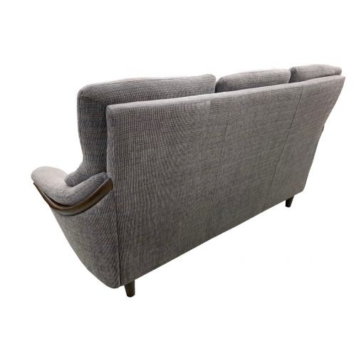 3人掛けソファー グレー 布