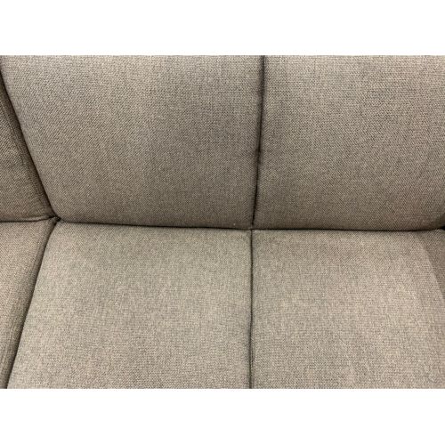 カウチソファー ブラウン 布